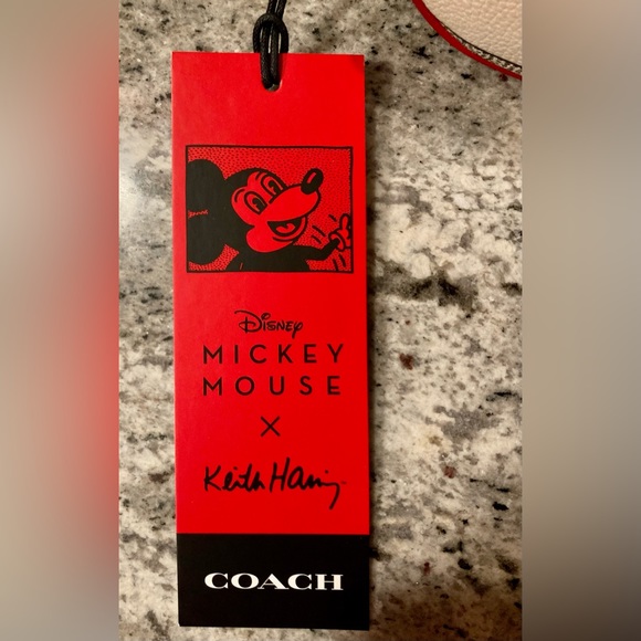 Coach X Disney Keith Haring Mickey Mouse UFO Camera Crossbody Bag NWT - Picture 11 of 16